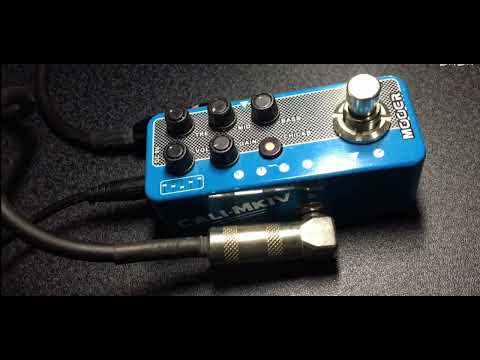 MOOER 017 CALI-MK IV Preamp | Mesa Boogie Mark IV in a tiny box \m/!