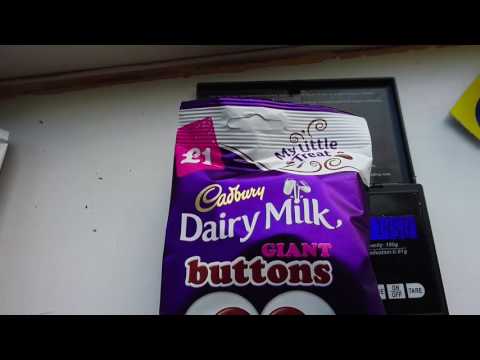Strange Dairy Milk buttons weight oddity.