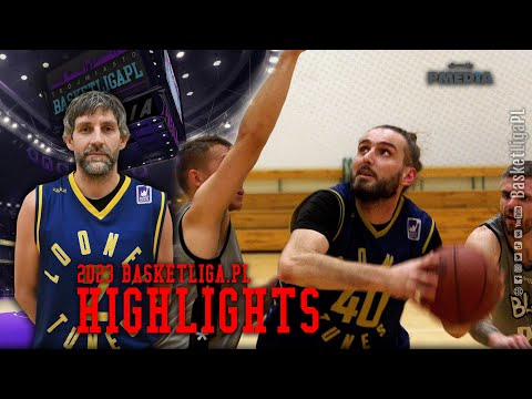 Basket Liga Trójmiasto. Kosmiczne Bolki Sopot - Adva Looney Tunes Gdynia. MVP Bartosz Dzierżyński