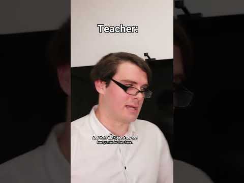 When you thought you had the lowest test score. #shorts