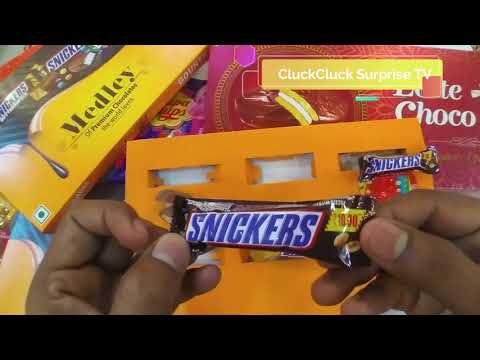 Diwali Special Gift Box Snickers Medley unpacking