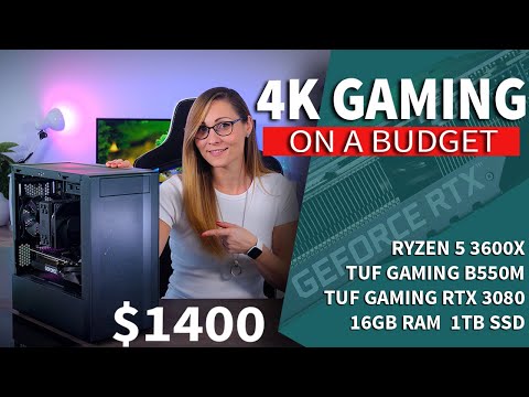 4K Gaming Doesn't Have To Be Expensive - 1400$ / €1500 ASUS RTX 3080 & AMD Ryzen 5 Value Build