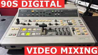 1990s Digital Professional Video Mixer : Panasonic WJ MX12 : Full Review & Tutorial ( How Too )