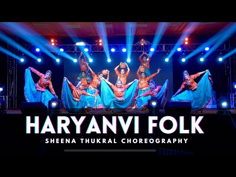 Haryanvi Folk Dance || Dance Alley || Sheena Thukral Choreography