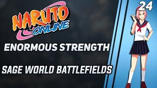 SHE IS IMMORTAL!!-Sage World Battlefields #24-Naruto Online[EN Server]