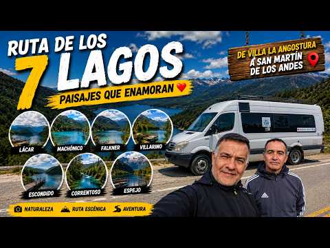 RUTA DE LOS 7 LAGOS  El viaje más increíble de la Patagonia, Hasta San Martín de los Andes