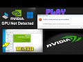 Nvidia Graphics Card Not Detected in Windows 11 | FIX NVIDIA Control Panel Not Opening |