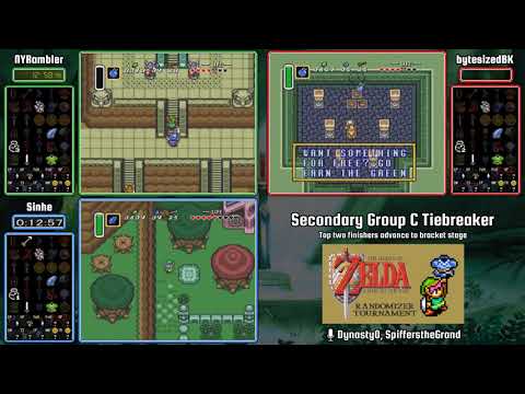 Group C Tiebreaker: NYRambler/bytesized8K/Sinhe - ALTTP Randomizer Secondary Tournament Fall 2017