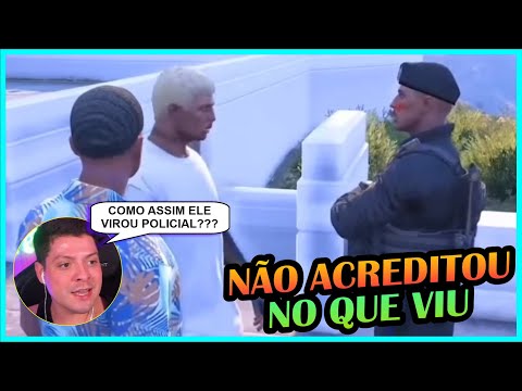 PEDRUGO REAGE A ENTRADA DO CJ NA POLÍCIA