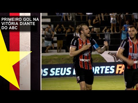 ABC 1x2 Botafogo - Gol de empate marcado por Tárik pelo ângulo da TV Botafogo