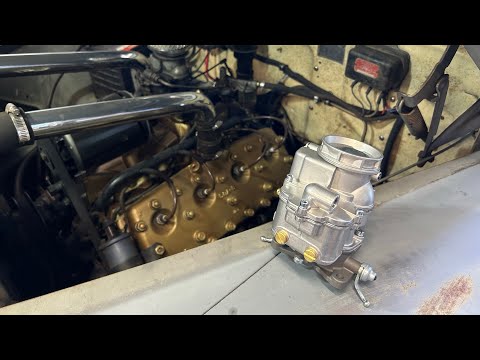 Testing an Amazon Holley 94 on my 1947 Ford