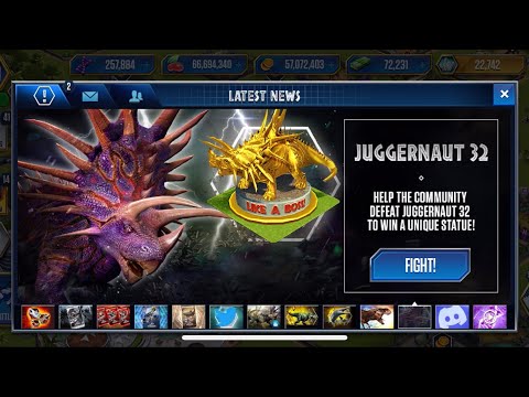 JUGGERNAUT 32 - JURASSIC WORLD THE GAME