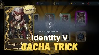 How to get a Limited S skin from the essence? | Gacha Trick | Composer "Dragon Hunter" | Identity V