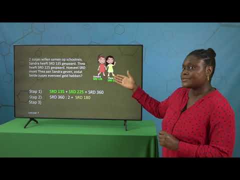 leerjaar  7 Geldrekenen Eerlijk verdelen