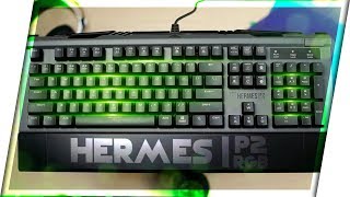 HERMES P2 RGB KEYBOARD | OPTICAL SWITCHES!?!
