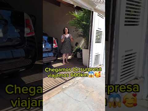 Viajamos 600 km pra ver a família de surpresa 🥰