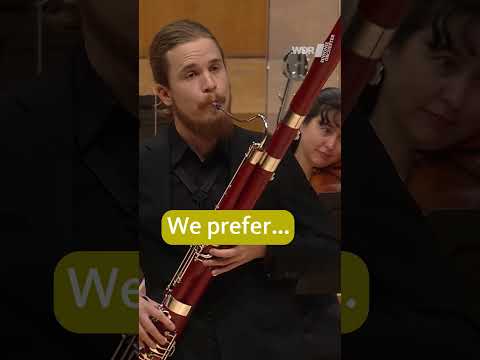 In Germany we call it a "Flachwitz".🤡 #classicalmusic #orchestra