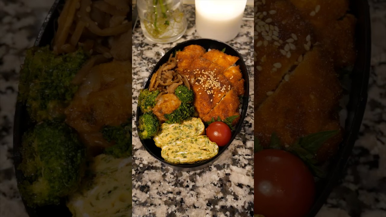 【お弁当作り】1分で見る！ささみの甘辛おかず #Shorts #お弁当 #obento