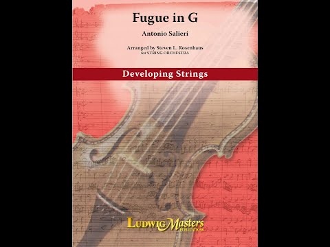 Fugue in G by Antonio Salieri, arr. Steven L. Rosenhaus
