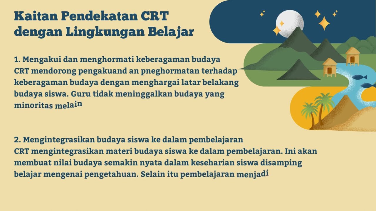 Pendekatan CRT | Koneksi Antar Materi Topik 4 Prinsip Pengajaran dan Asesmen