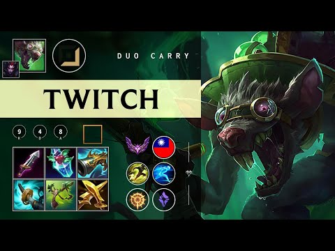 Twitch ADC vs Ziggs - TW Master Patch 26.02