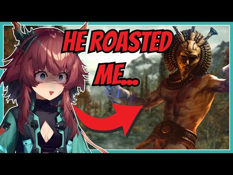 VTuber Gets ROASTED by Dagoth - BEST OF DAGOTH UR FOLLOWER MOD