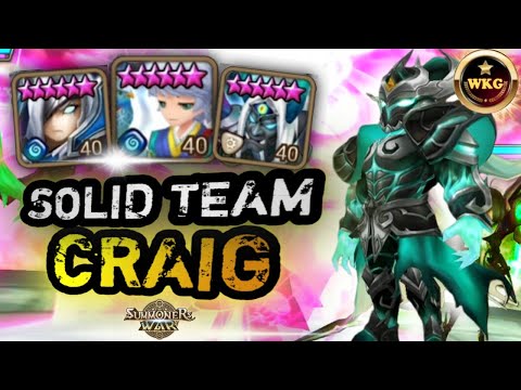 G2 PLAYER FIRST PICK CRAIG (LIGHT SLAYER) IN RTA SUMMONERS WAR