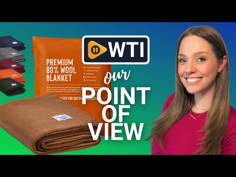 Woolly Mammoth Merino Wool Blanket - Large 66"" x 90 - WTI product video review
