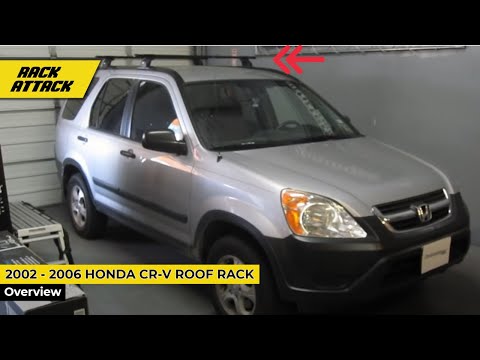 2002 - 2006 Honda CR-V with Thule 460 Podium Base Roof Rack