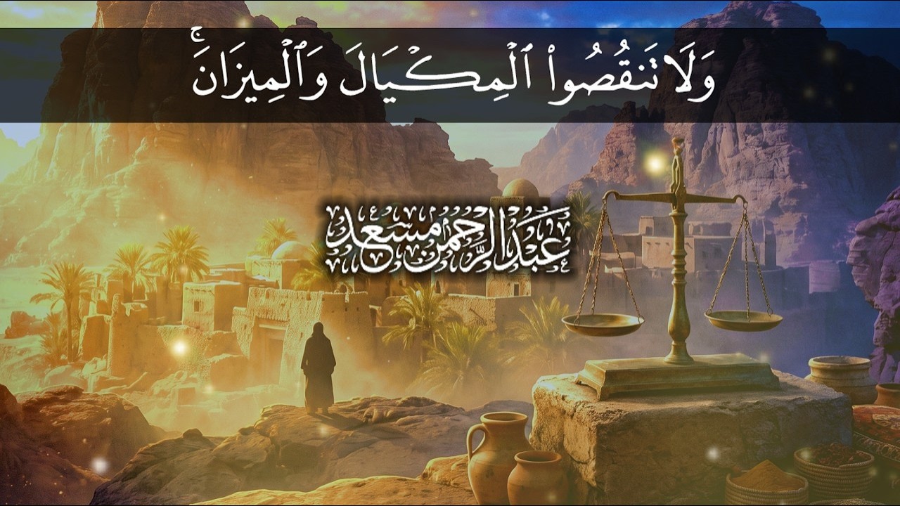 أرح قلبك قليلا مع كلام الله | تلاوة خاشعة تبعث في النفس راحة عميقة | عبدالرحمن 