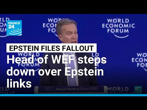 World Economic Forum head Børge Brende steps down following pressure over Epstein links