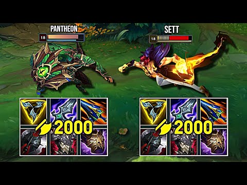 50K HP SETT vs 50K HP PANTHEON FULL BUILD FIGHTS & Best Moments!