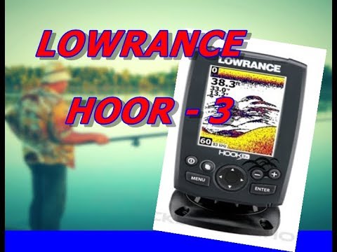 фото эхолот lowrance hook-3 0