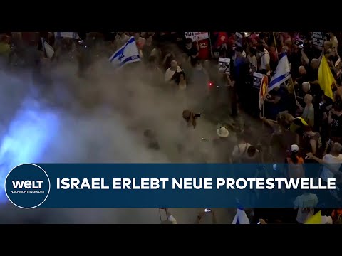 ISRAEL IN AUFRUHR: Tausende demonstrieren erneut für Geiseldeal mit der Hamas