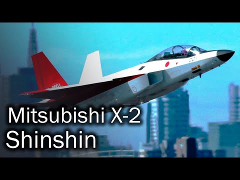 Mitsubishi X-2 Shinshin - future Japanese 5 generation fighter