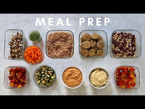 MEAL PREP ESTIVO E ECONOMICO | Cosa mangio in una settimana (VEGAN)