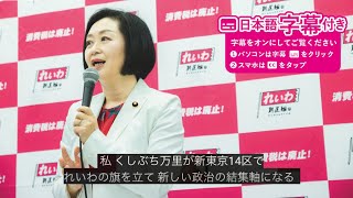 【LIVE 不定例記者会見】山本太郎代表、くしぶち万里・大石あきこ共同代表（4月4日16時〜 国会内）