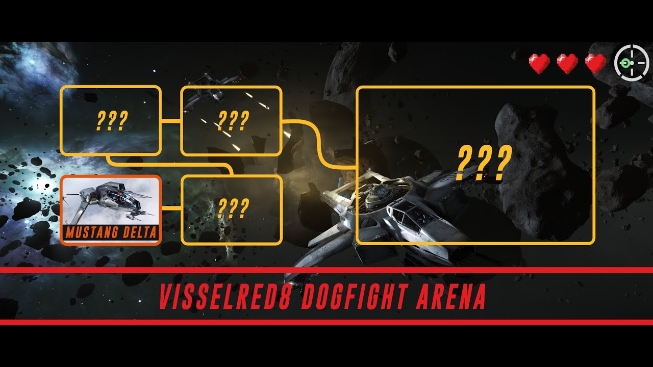 Too Linear / Star Citizen - VisselRed8 Dogfight Arena - Various ships PvP