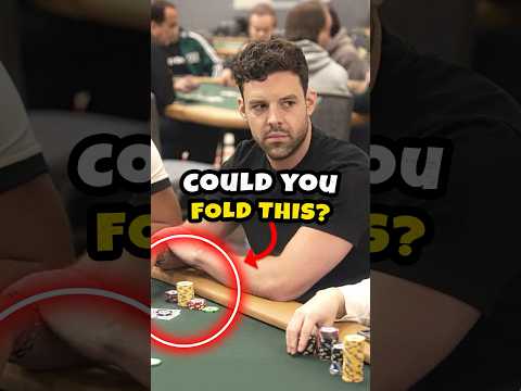 Unbelievable Play at the WSOP 😱 #poker