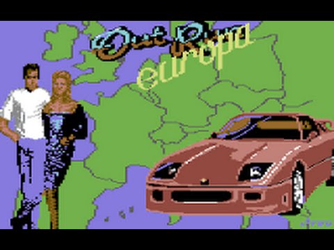 Out Run Europa Review for the Commodore 64 by John Gage