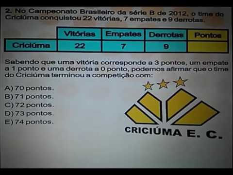 Questão 02 do 5º Ano Prova 2015