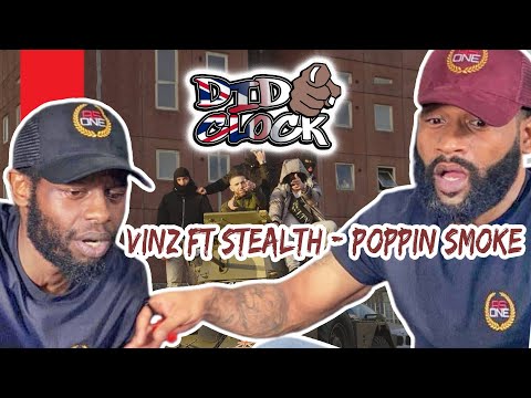 Vinz ft Stealth - Poppin Smoke [REACTION VIDEO] @yostealth