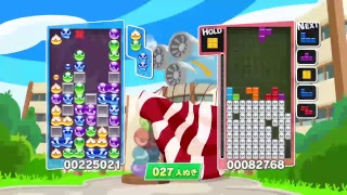 【ぷよテト】初心者が練習する