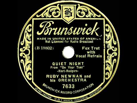 1936 Ruby Newman - Quiet Night (Buddy Clark, vocal)