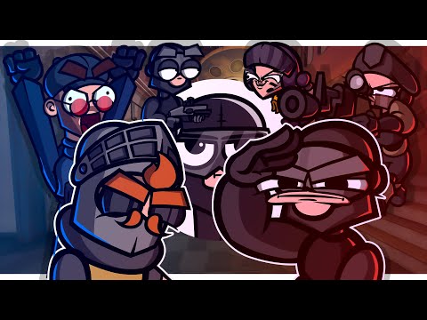 SIEGE TALES - ALL EPISODES vol.8 (Rainbow Six Siege Cartoon)