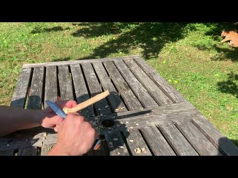 Tälja en sked och brygg lite nässelte