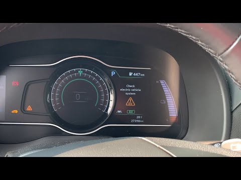 Check Electric Vehicle System Error - 2020 Hyundai Kona EV