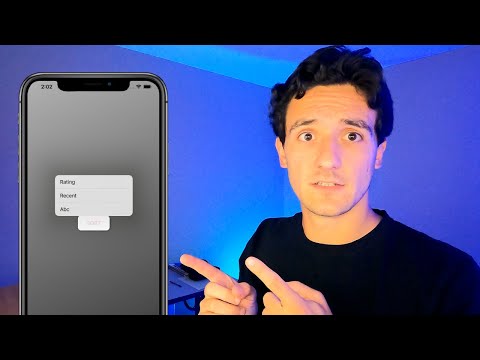 Easy SwiftUI Tutorial: Popup / Contextual Menu