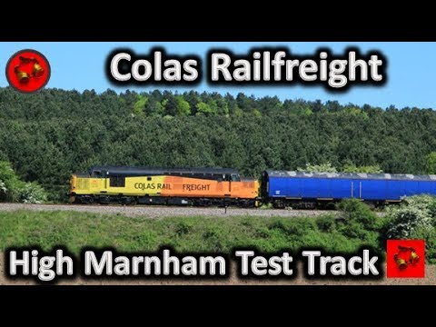 High Marnham Test Track (Colas Class 37)