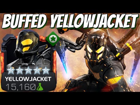 MAXED OUT BUFFED YELLOWJACKET Rank Up & Gameplay - So Much UTILITY... Where's The DAMAGE???